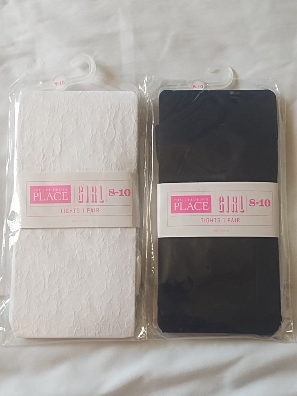 2 Pair Children's Place Girls Tights